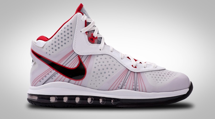 NIKE LEBRON JAMES VIII 8 V2 WHITE